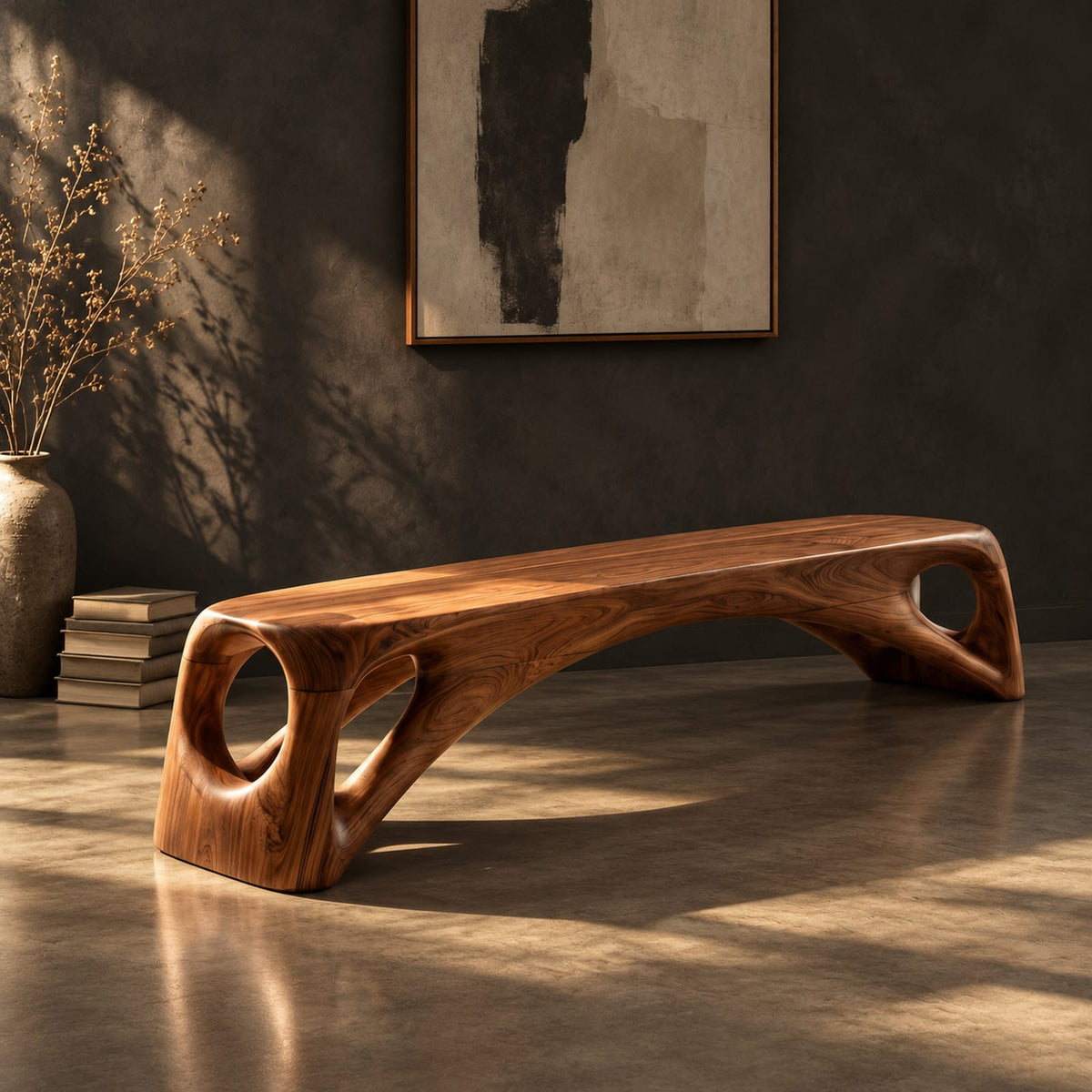 Natural wood grain detail