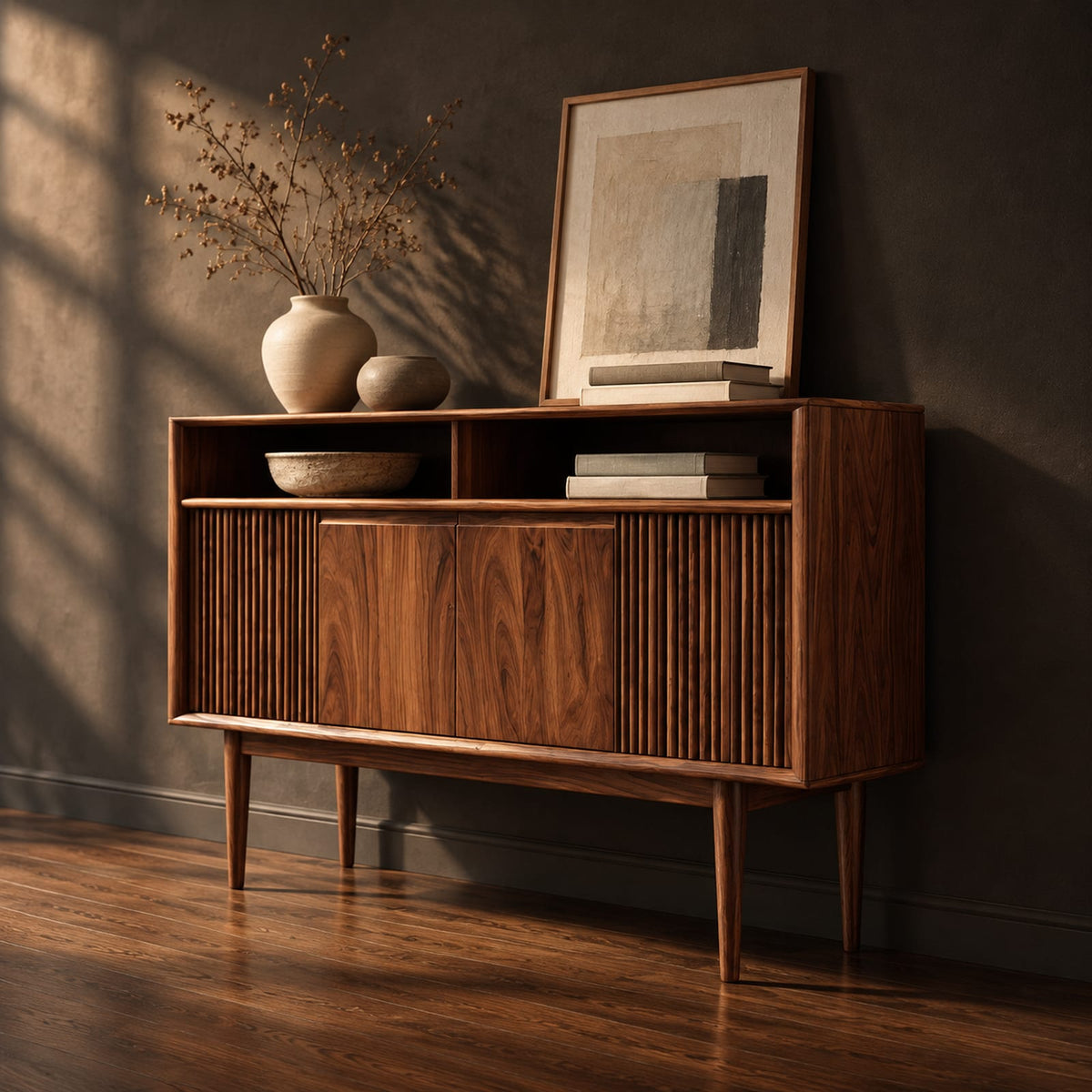Natural wood grain detail