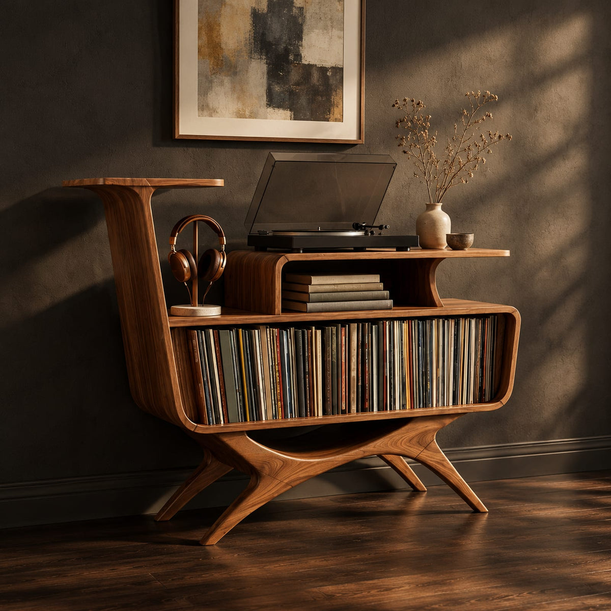 Natural wood grain detail