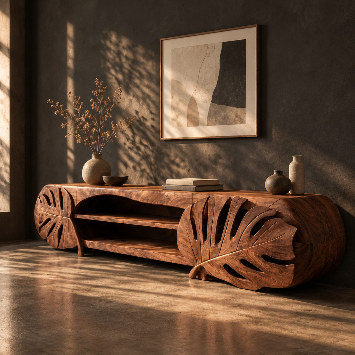 Natural wood grain detail