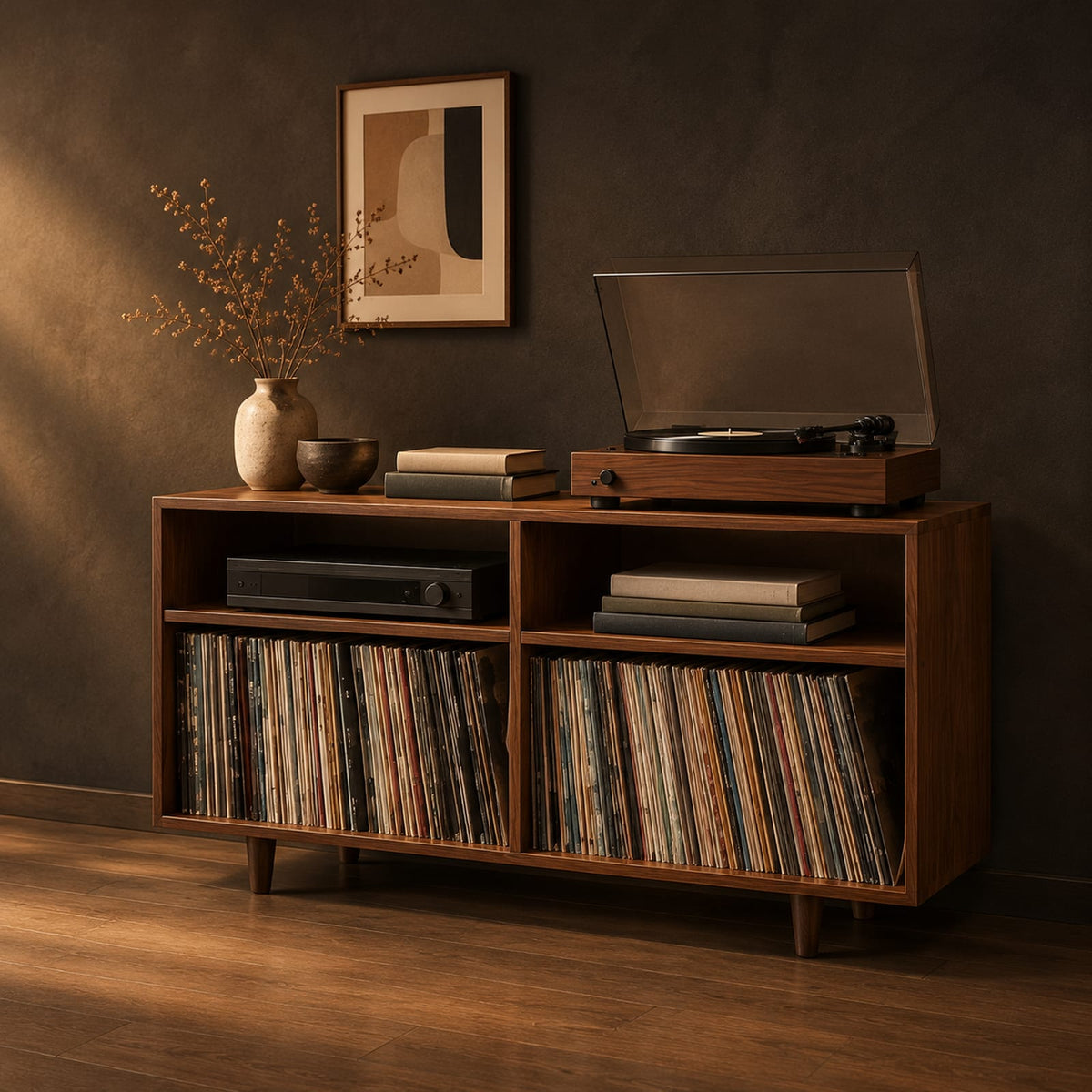 Natural wood grain detail