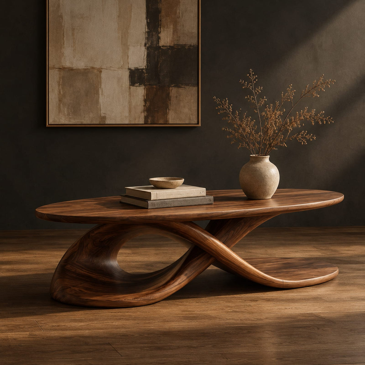 Natural wood grain detail