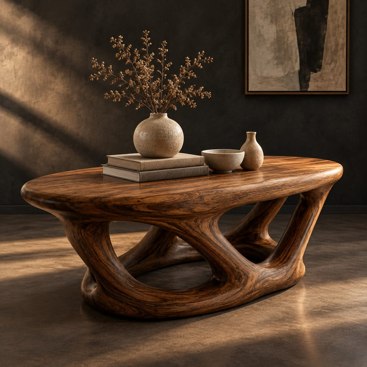 Natural wood grain detail