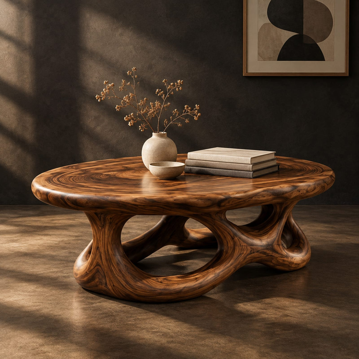Natural wood grain detail