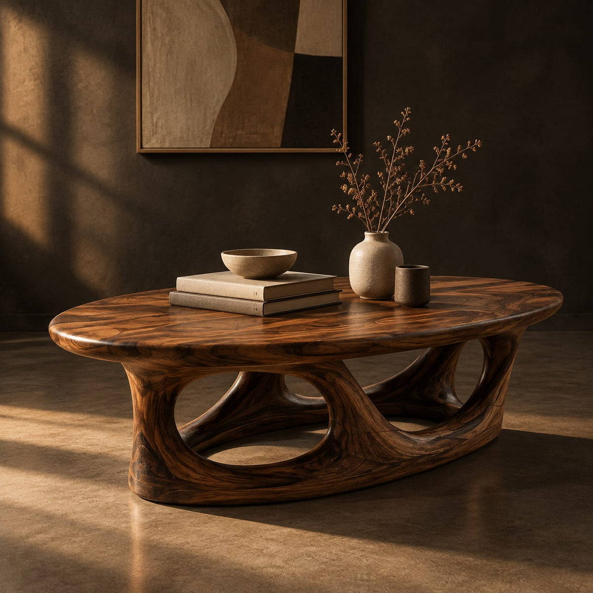 Natural wood grain detail