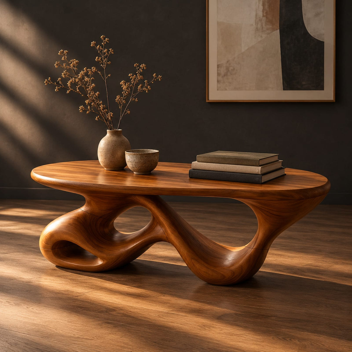 Natural wood grain detail