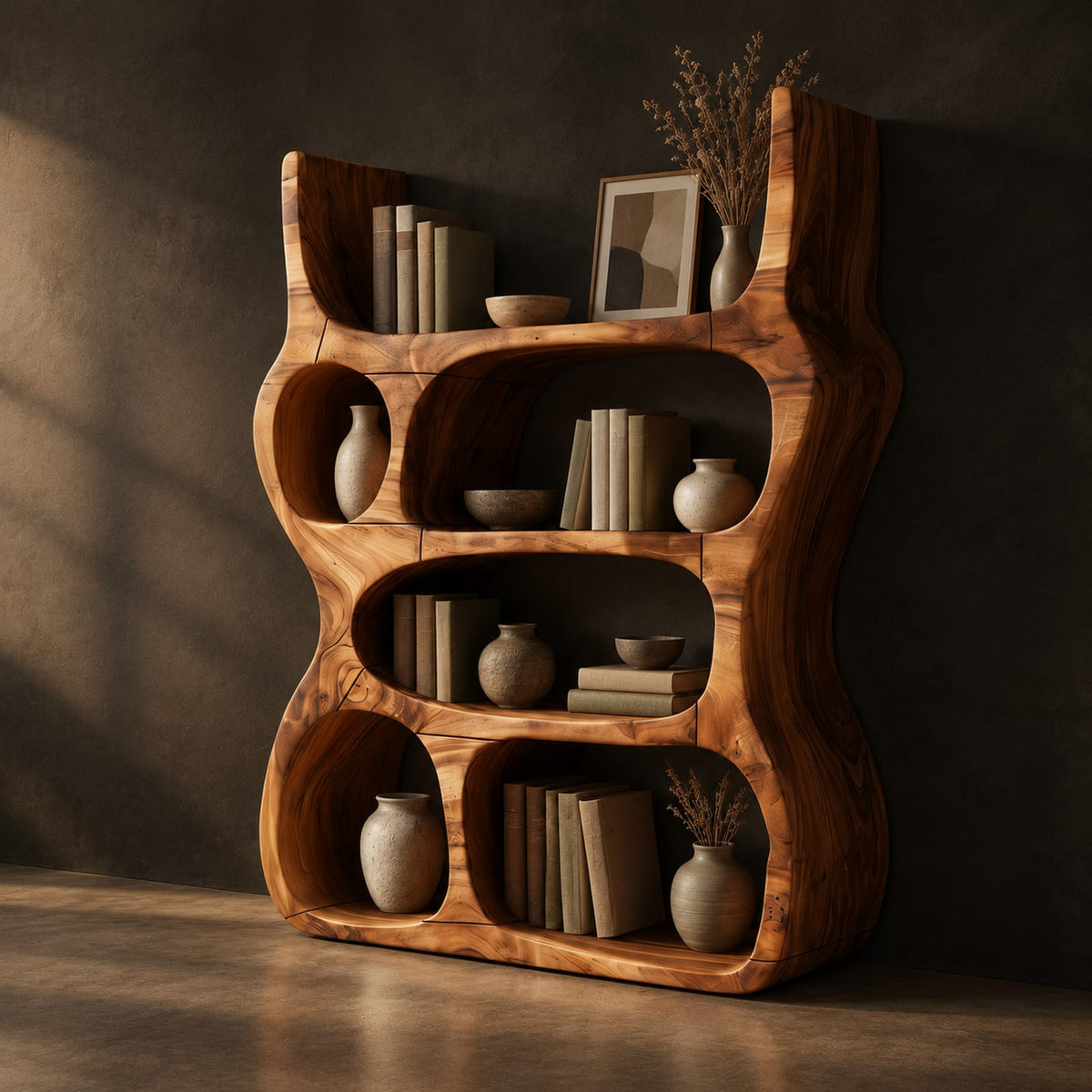 Natural wood grain detail