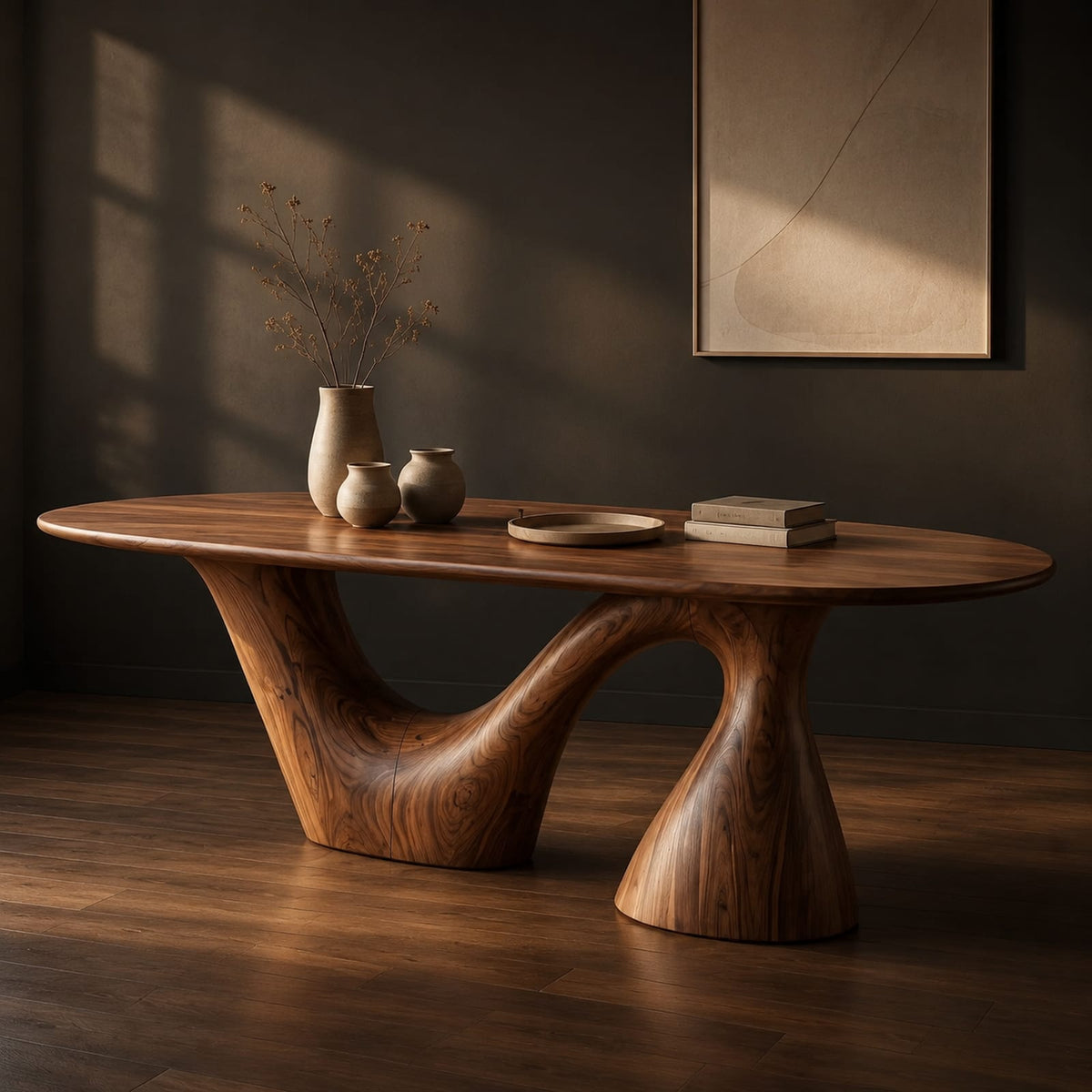 Natural wood grain detail