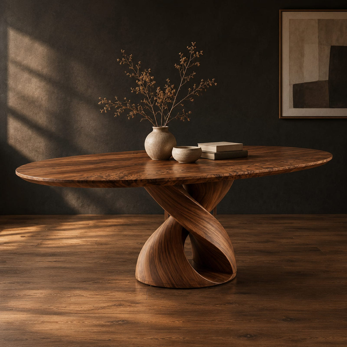 Natural wood grain detail