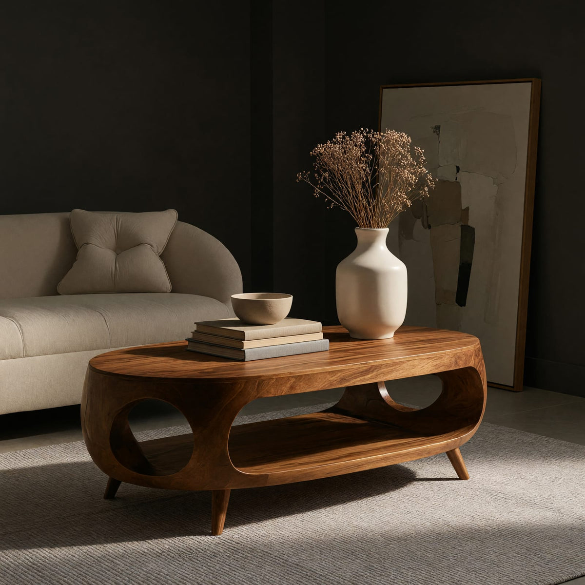 Natural wood grain detail