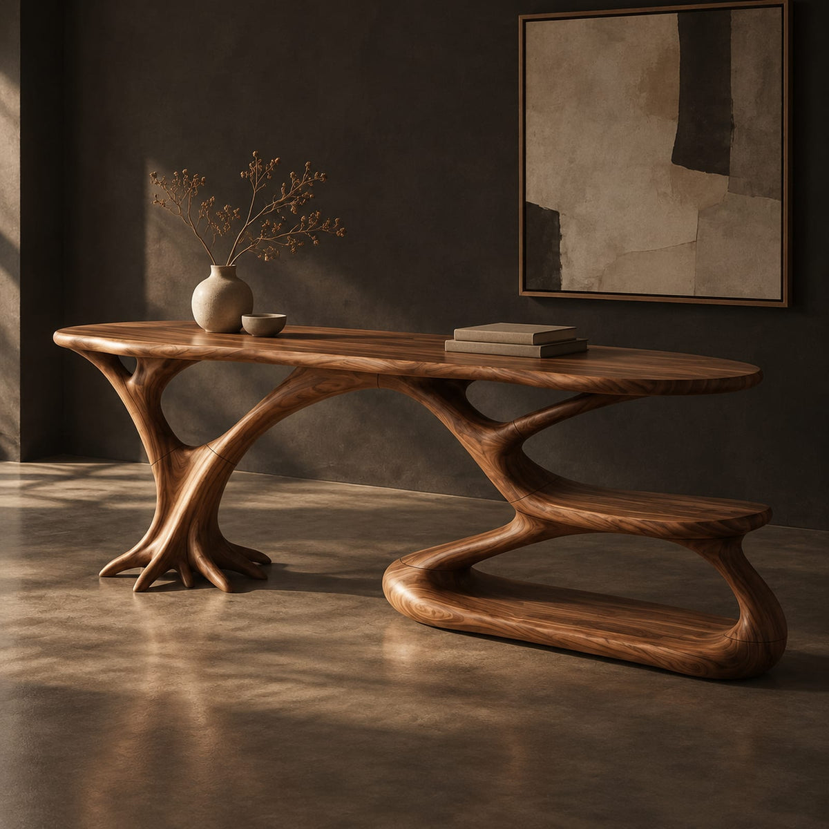 Natural wood grain detail