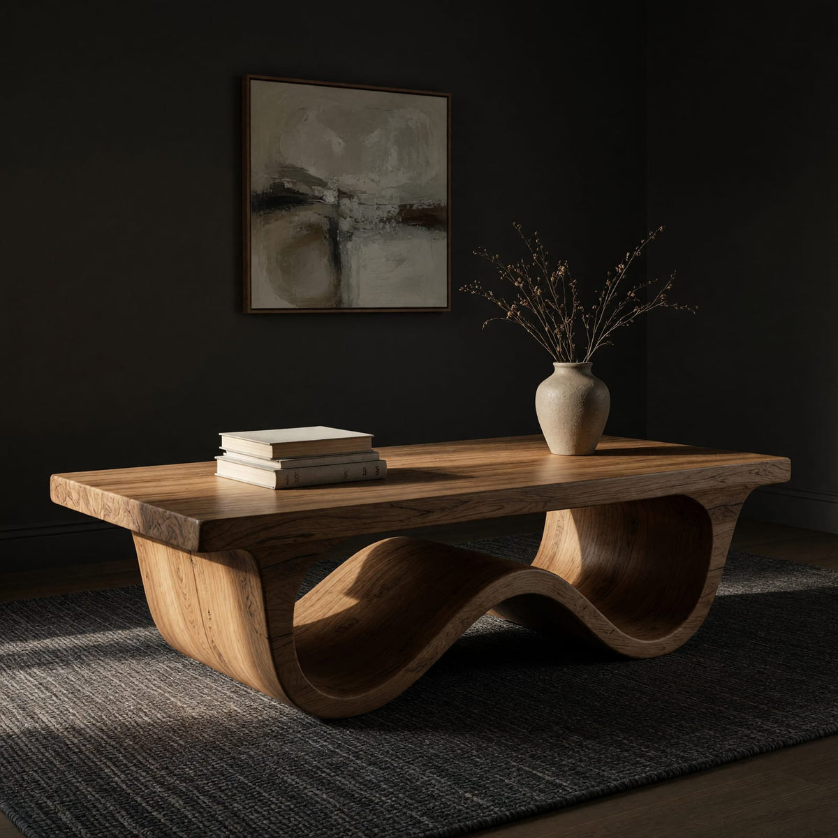Natural wood grain detail