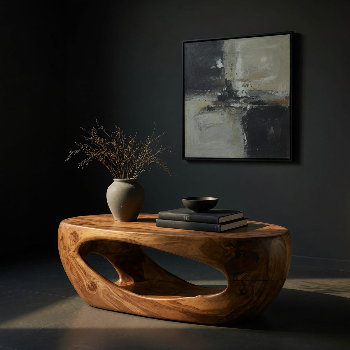 Natural wood grain detail