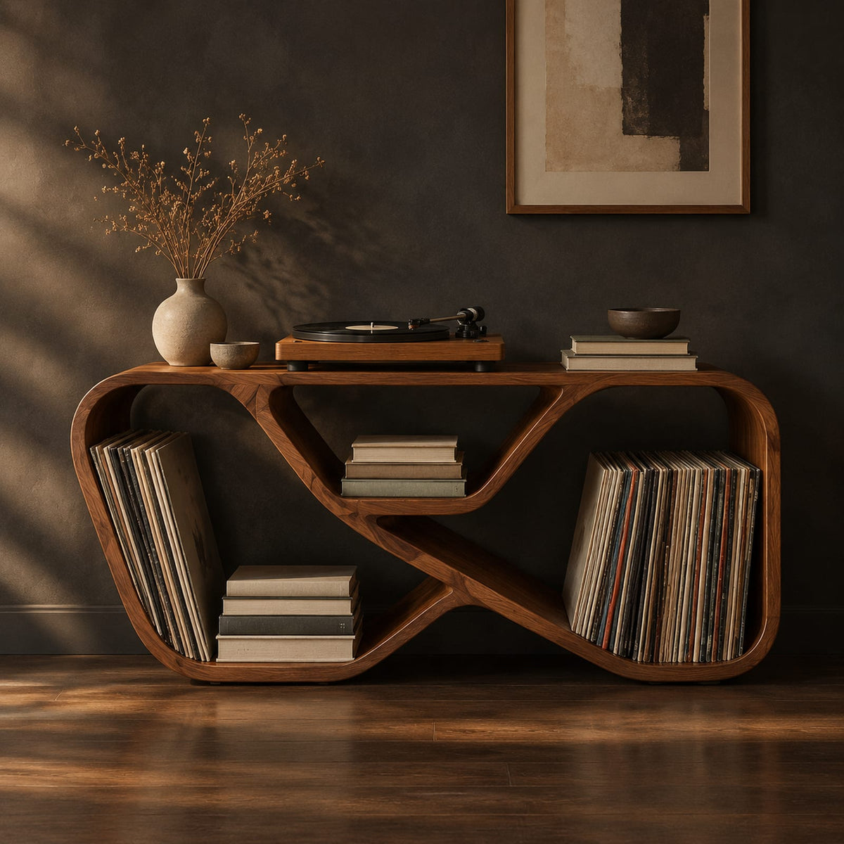 Natural wood grain detail