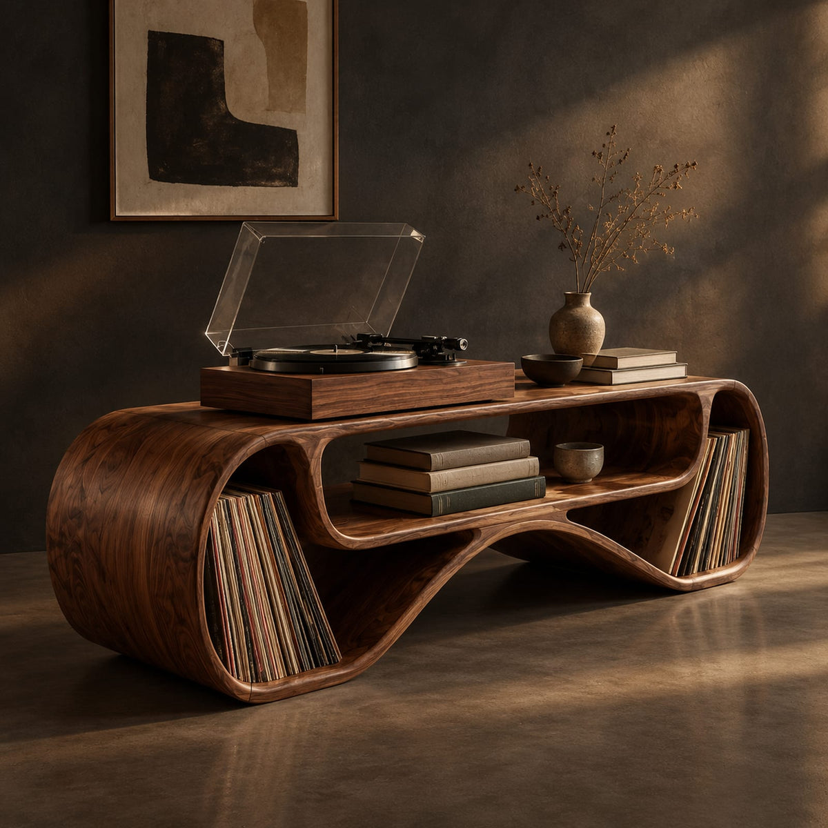Natural wood grain detail