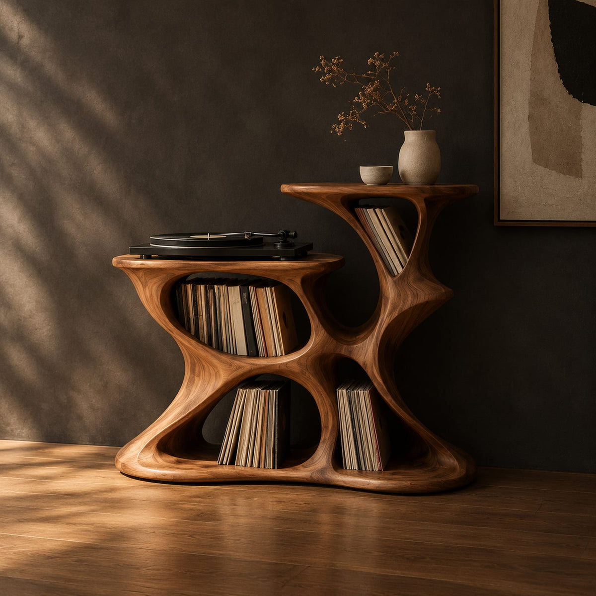 Natural wood grain detail