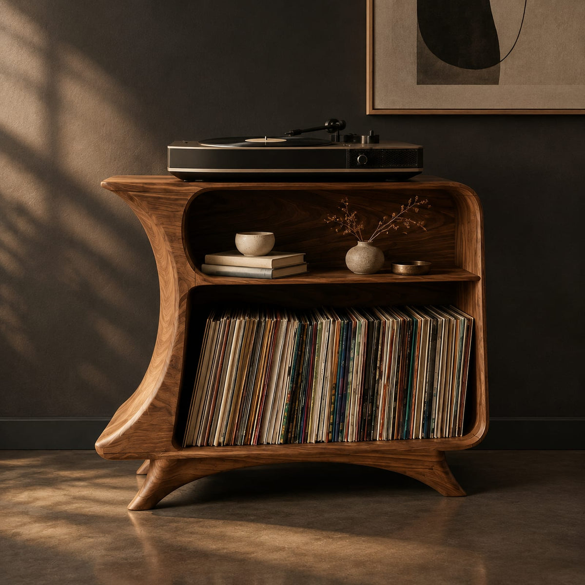 Natural wood grain detail