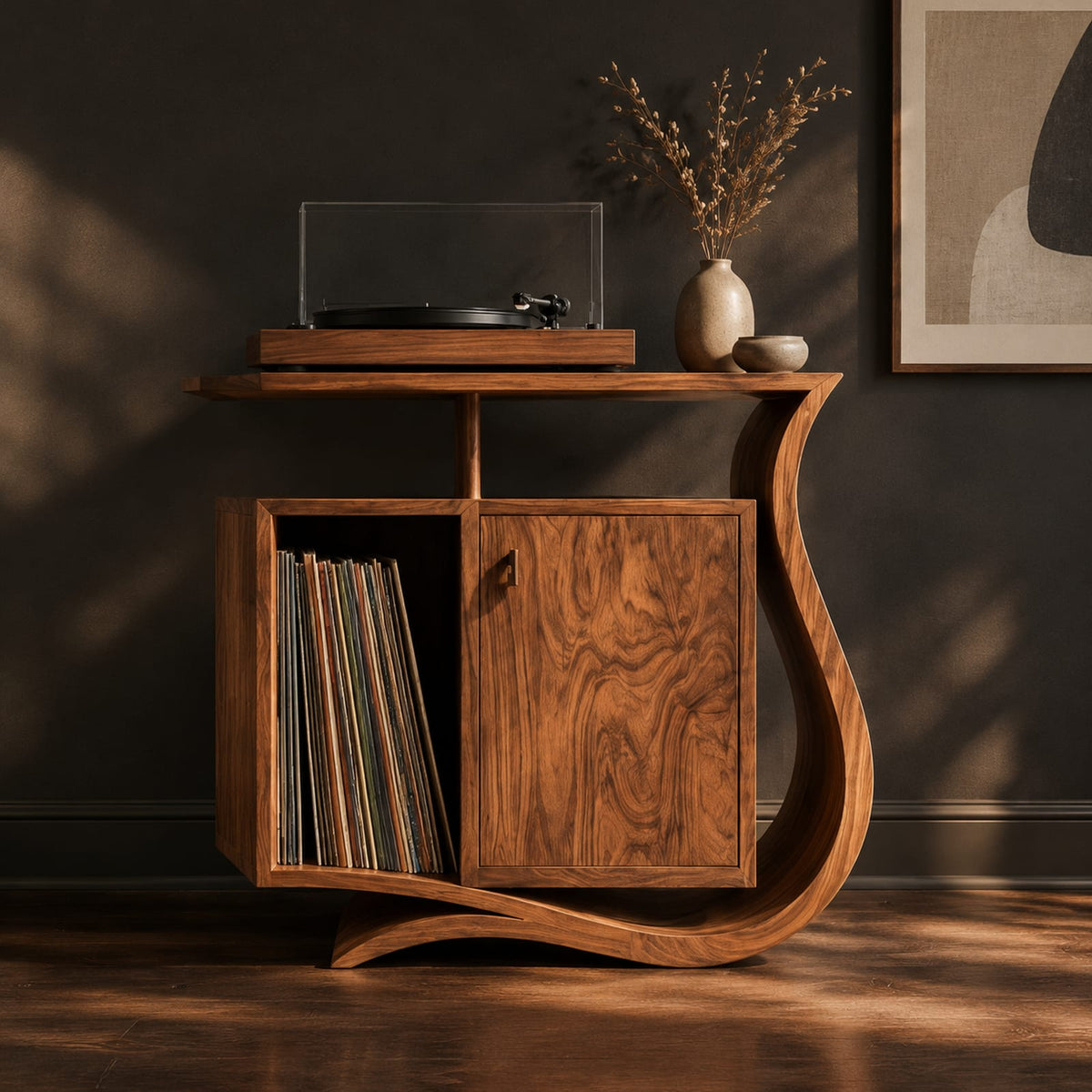 Natural wood grain detail
