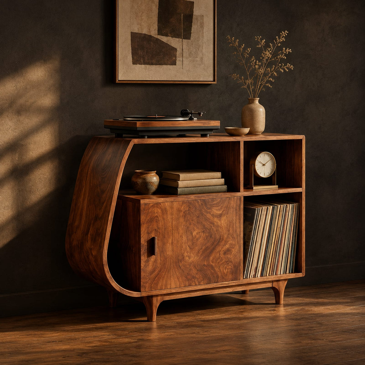 Natural wood grain detail