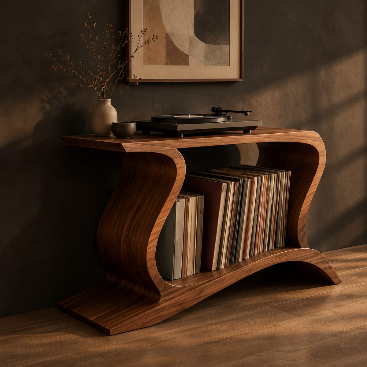 Natural wood grain detail