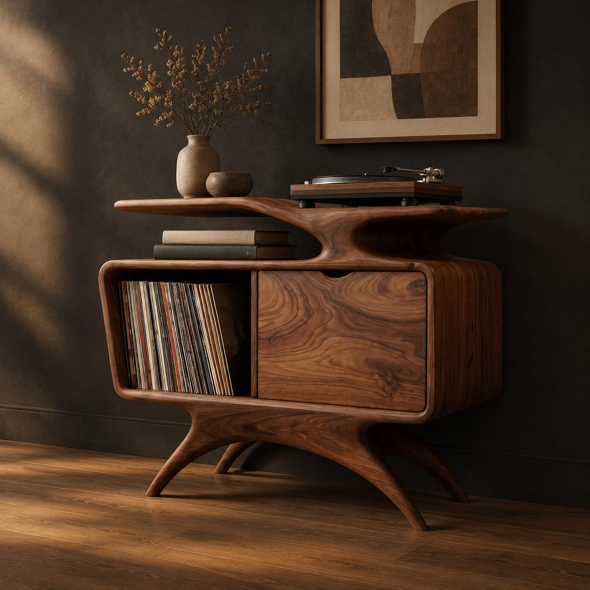Natural wood grain detail