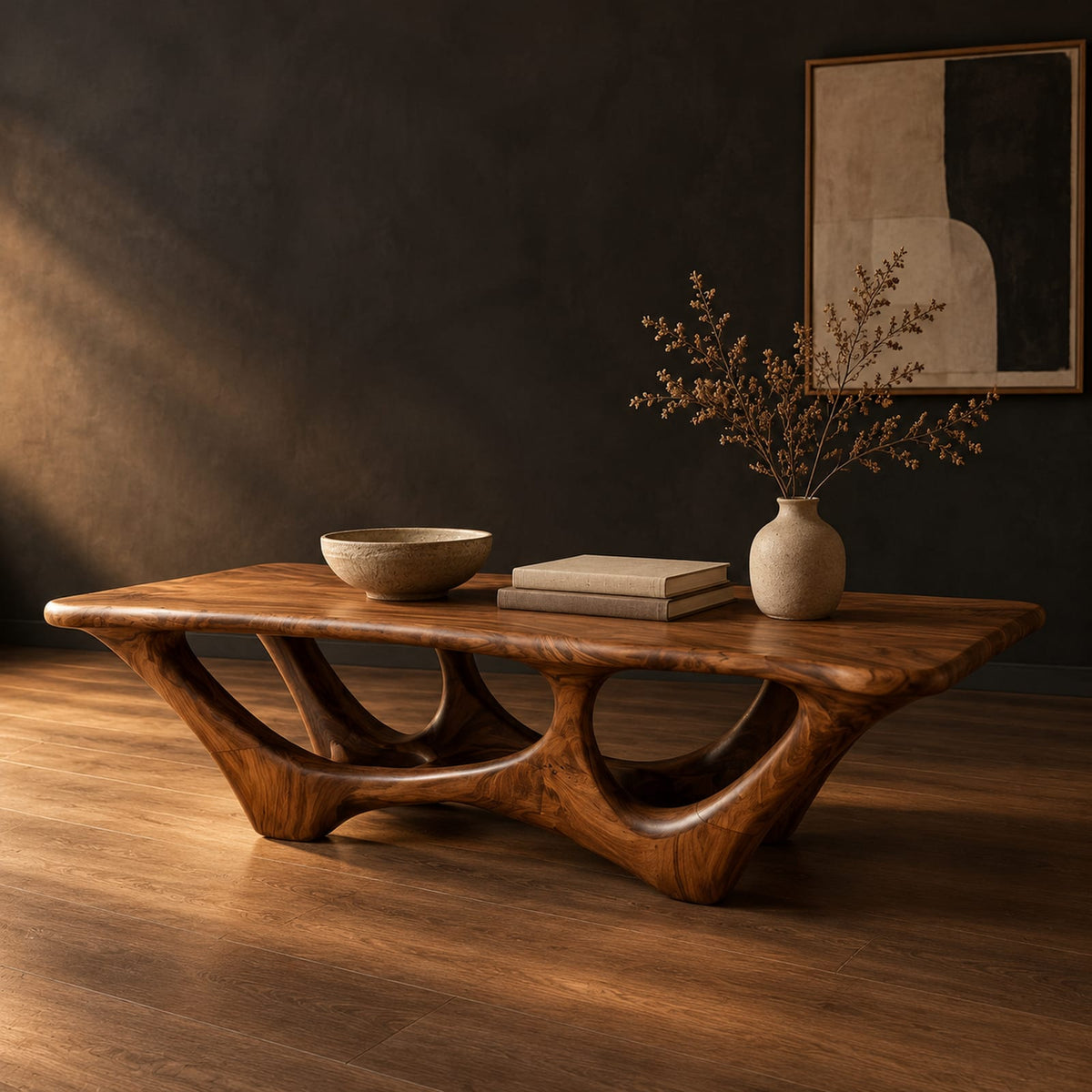 Natural wood grain detail