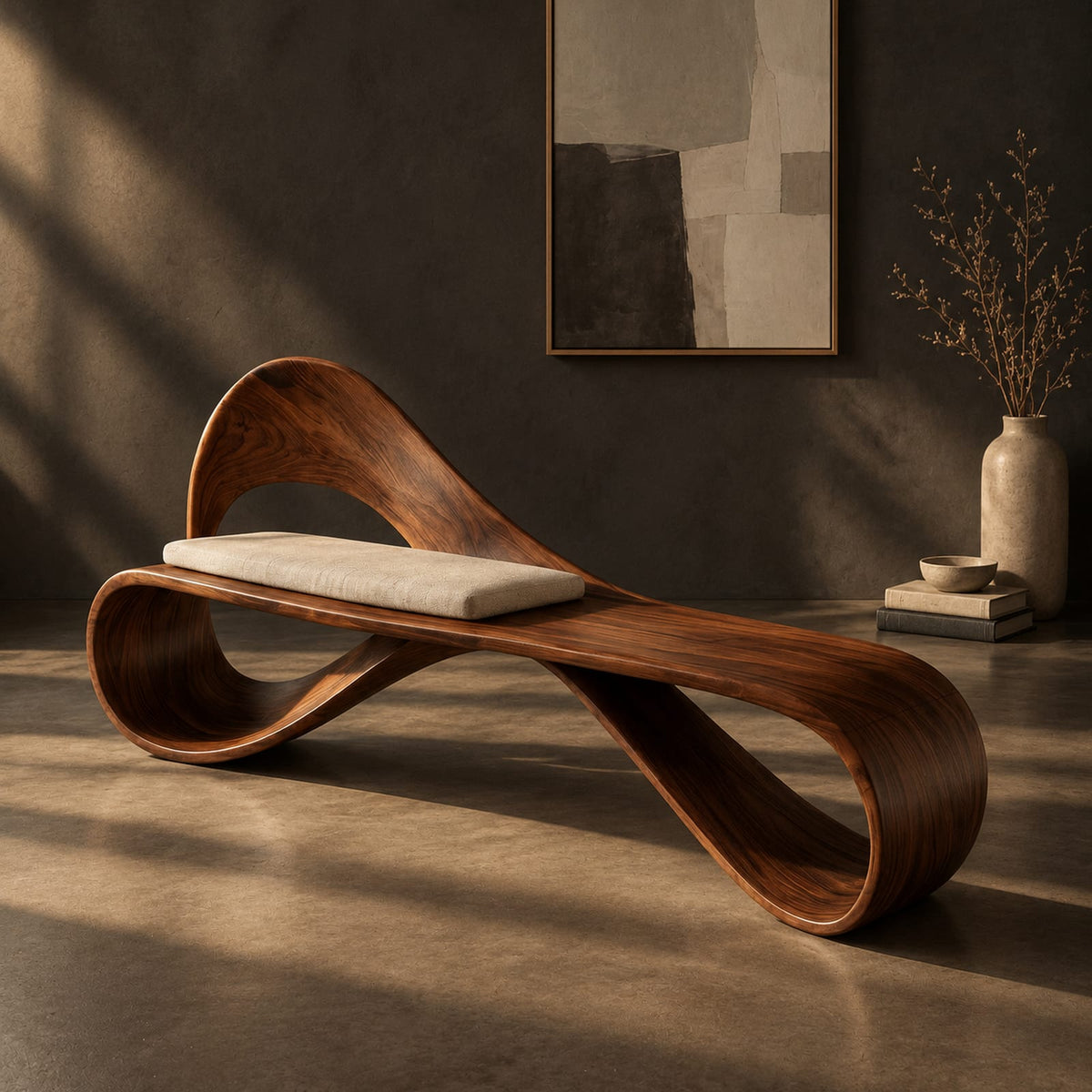 Natural wood grain detail