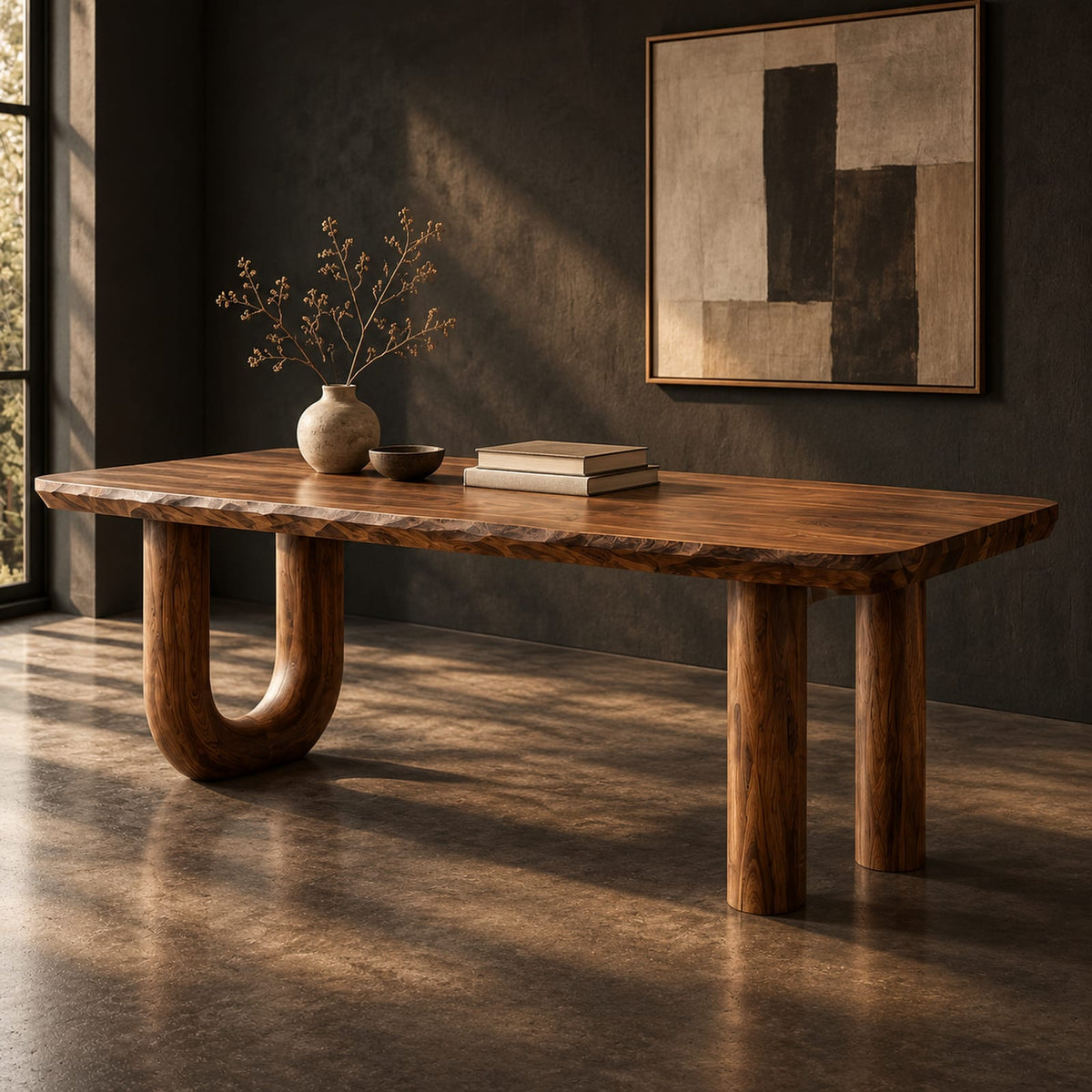 Natural wood grain detail