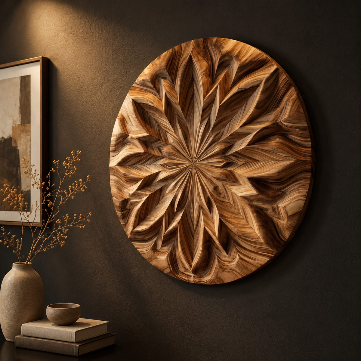 Natural wood grain detail