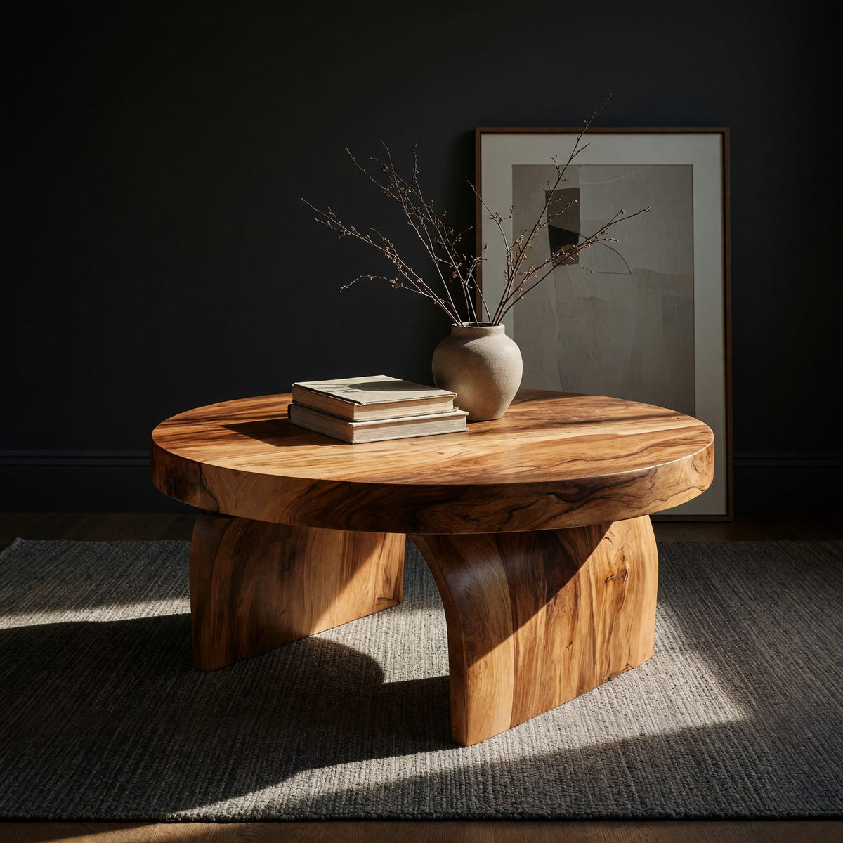 Natural wood grain detail