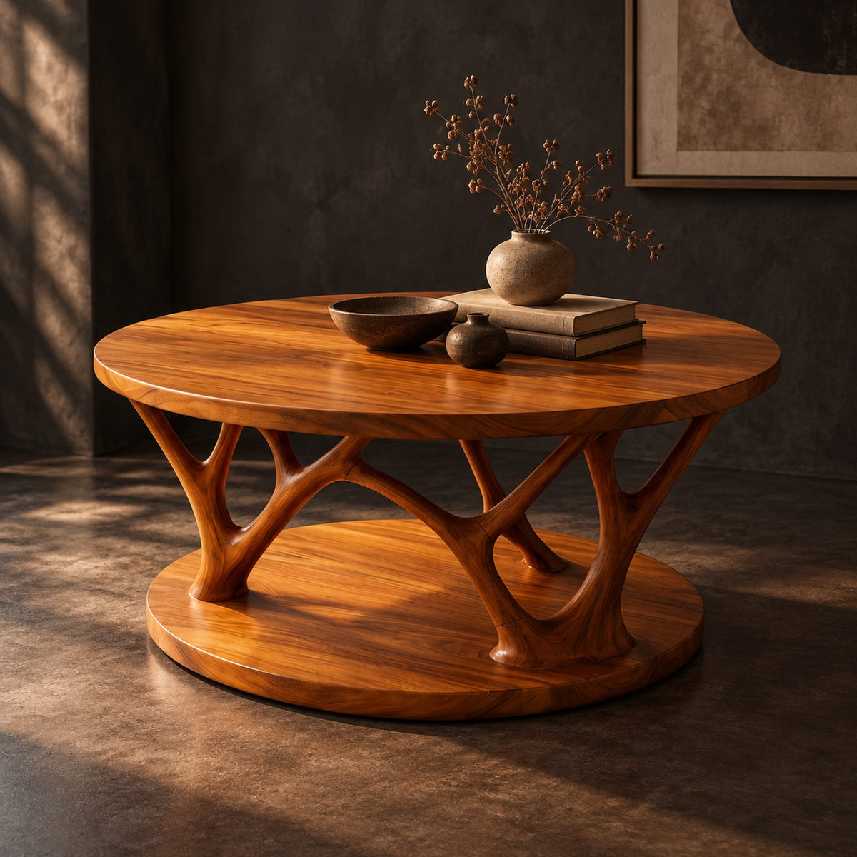 Natural wood grain detail