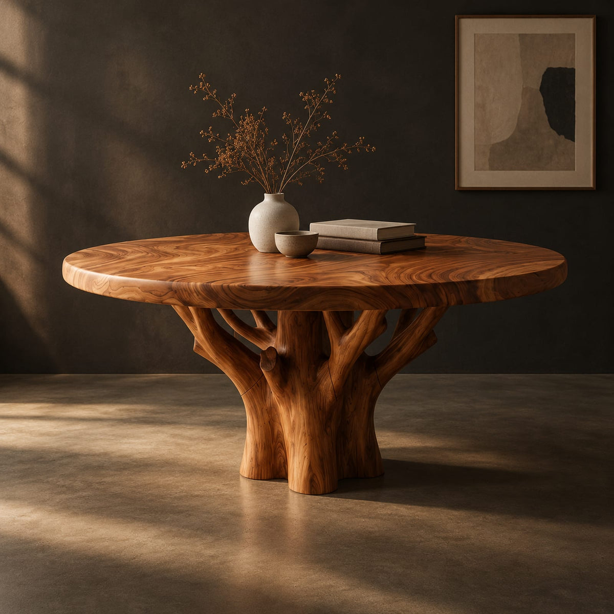 Natural wood grain detail