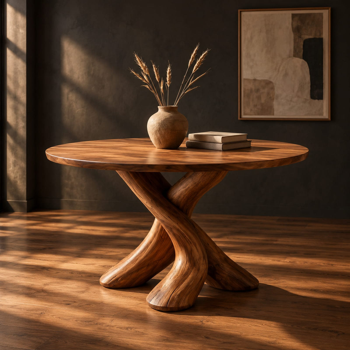 Natural wood grain detail