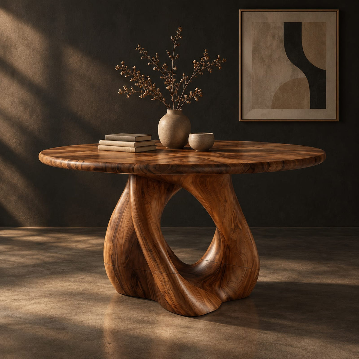Natural wood grain detail