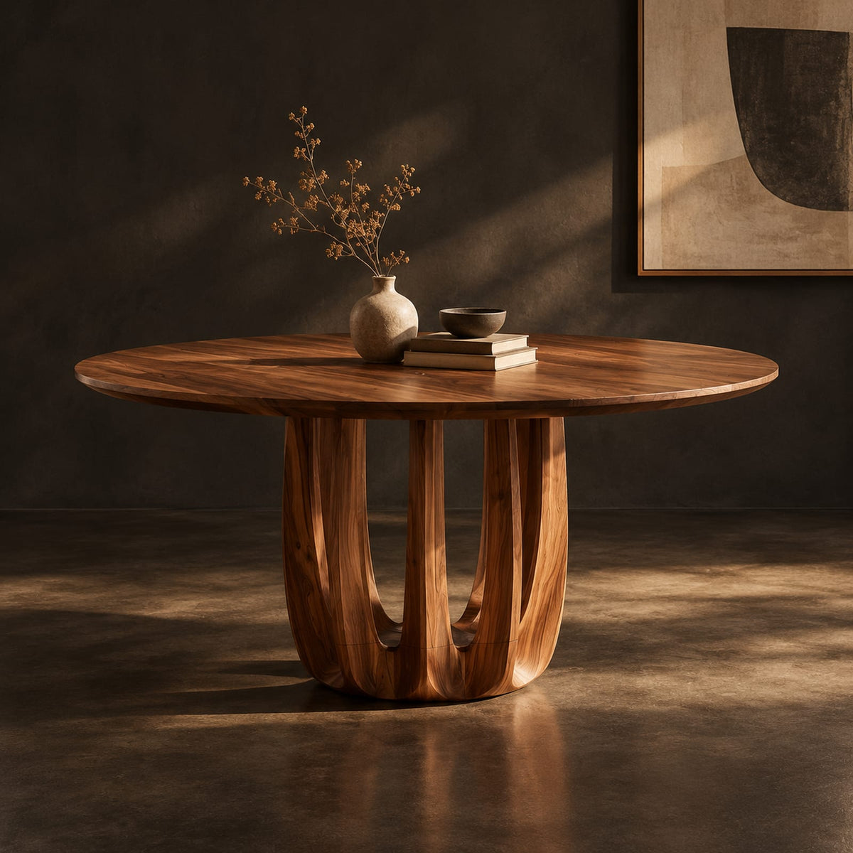 Natural wood grain detail