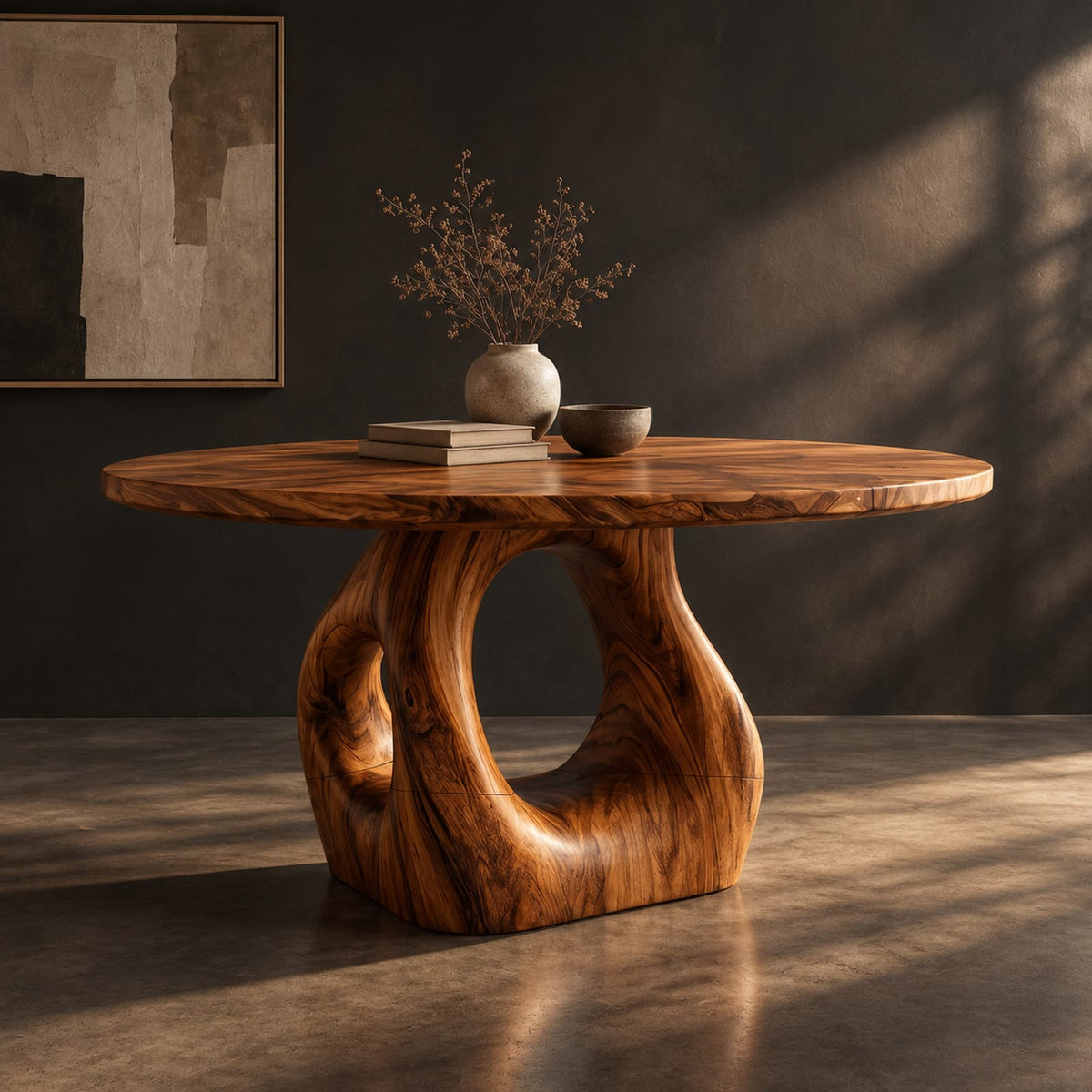 Natural wood grain detail