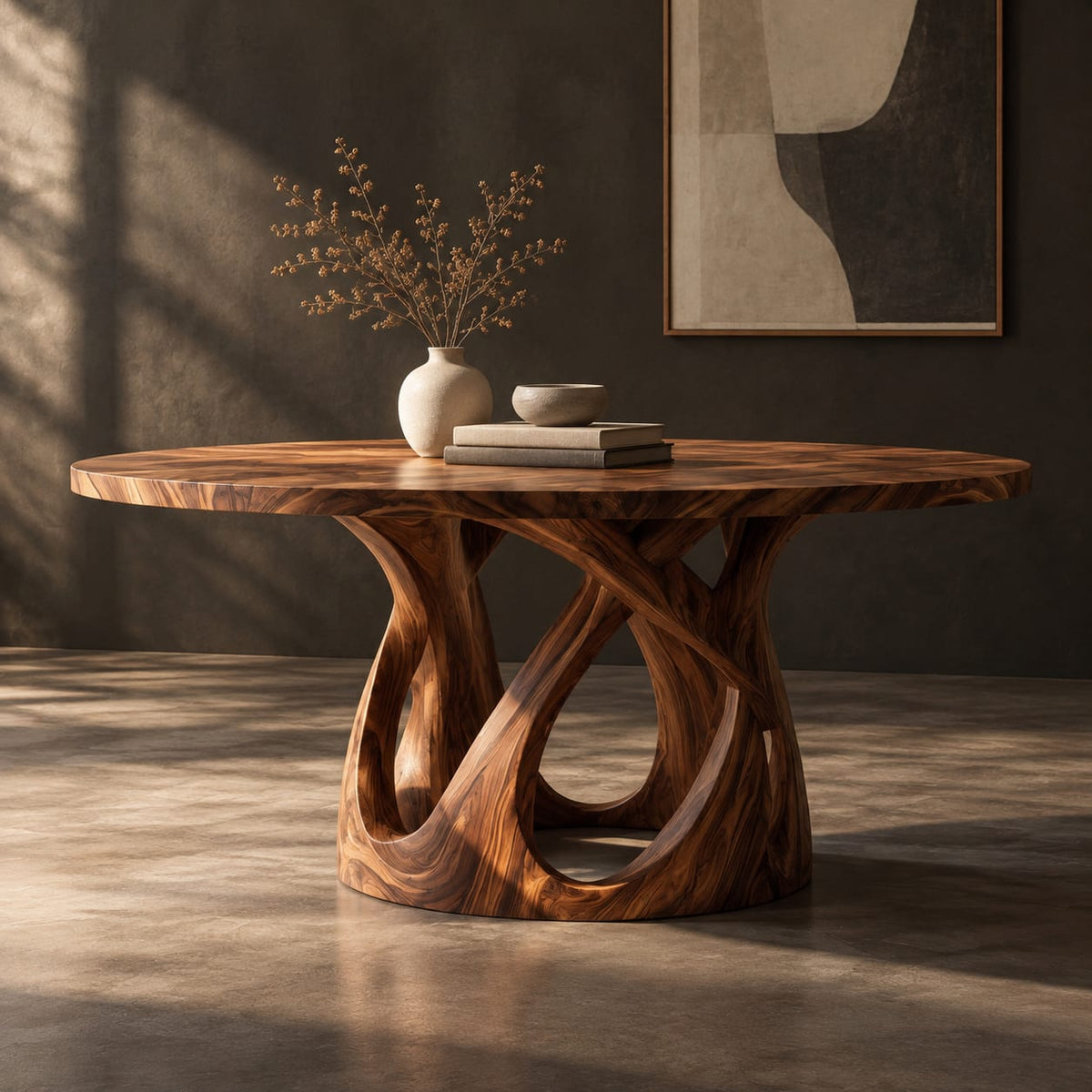 Natural wood grain detail