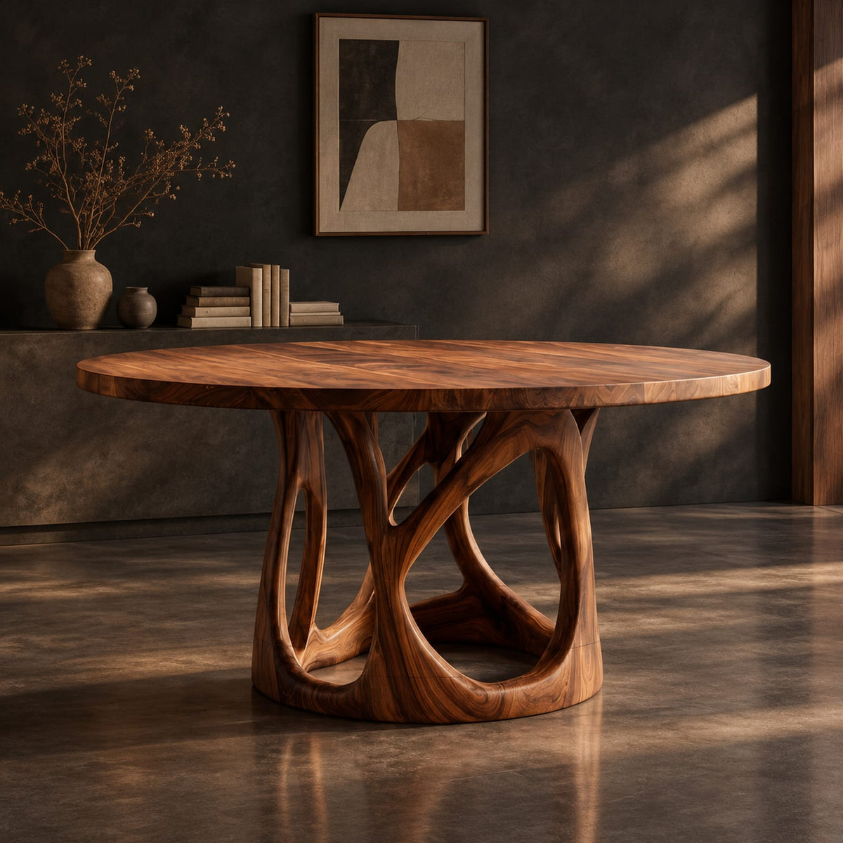 Natural wood grain detail