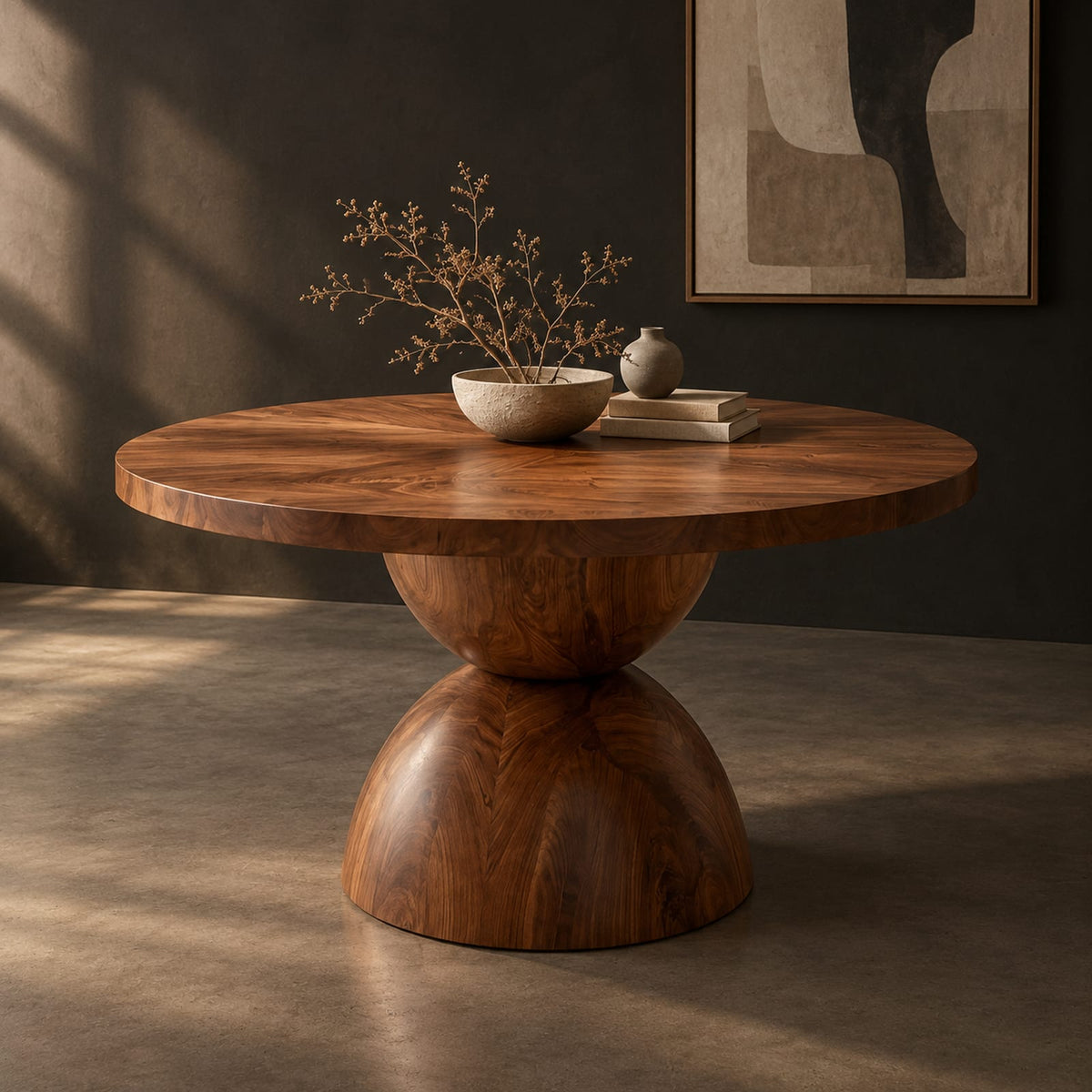 Natural wood grain detail