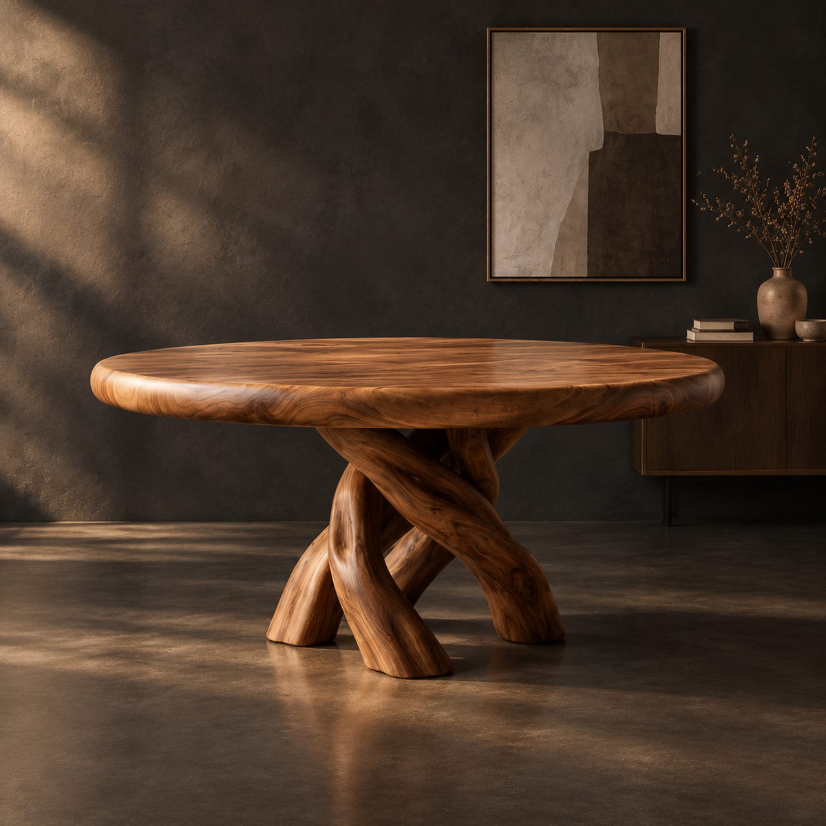 Natural wood grain detail