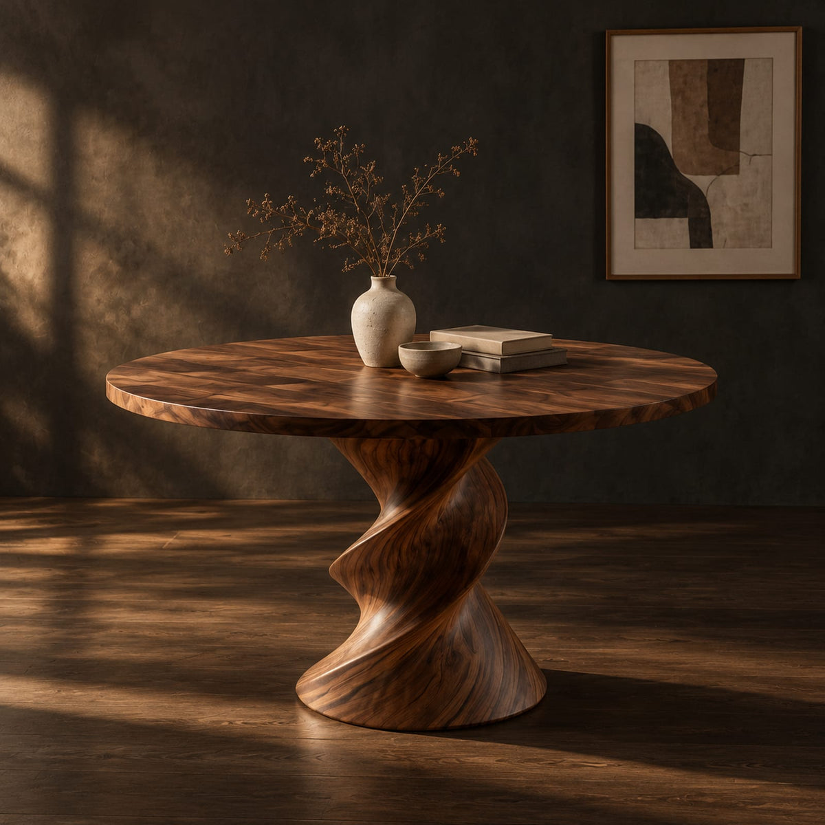 Natural wood grain detail