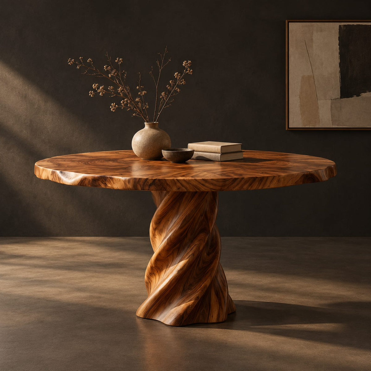 Natural wood grain detail