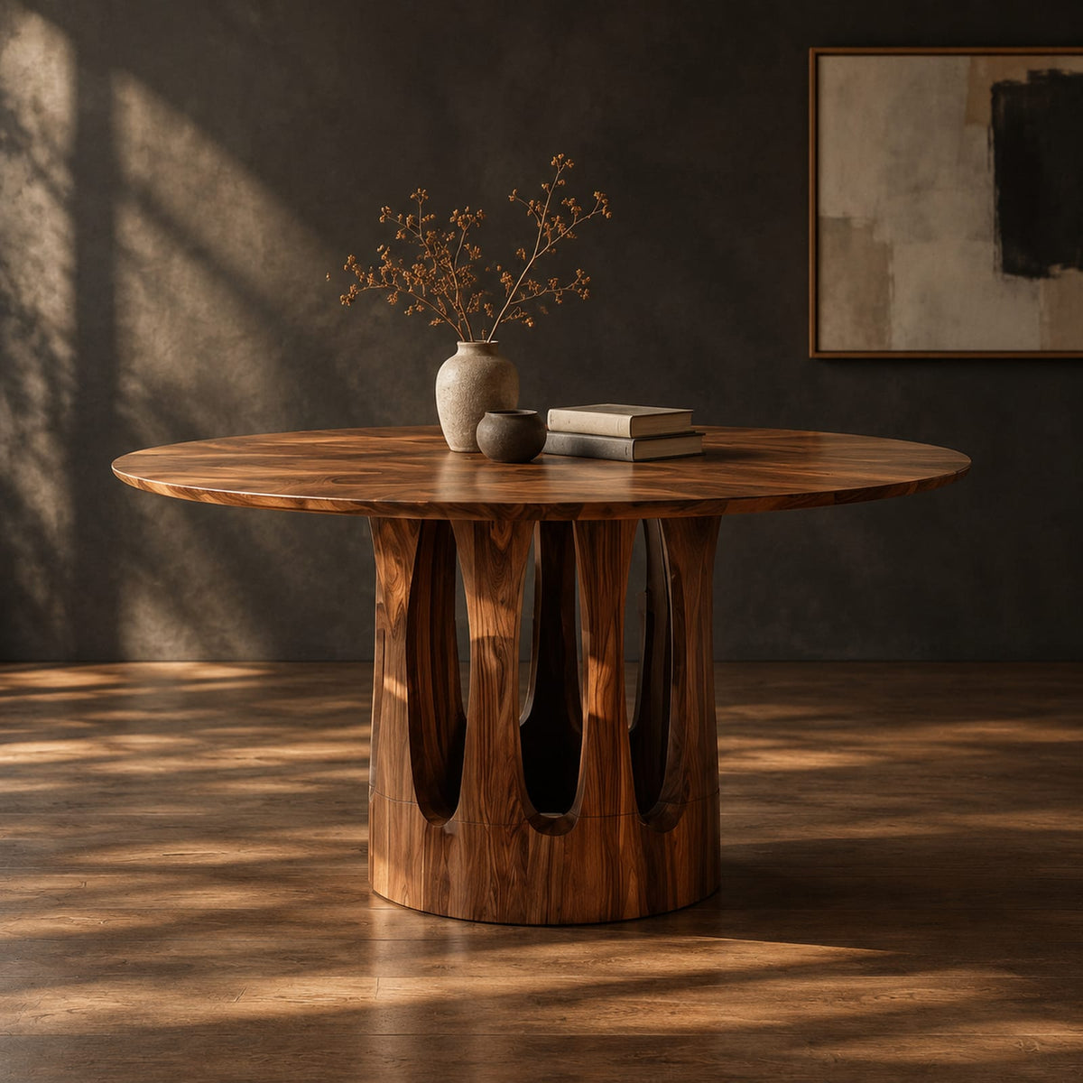 Natural wood grain detail