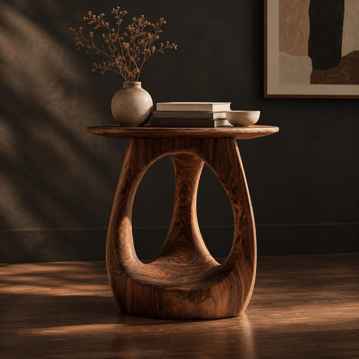 Natural wood grain detail