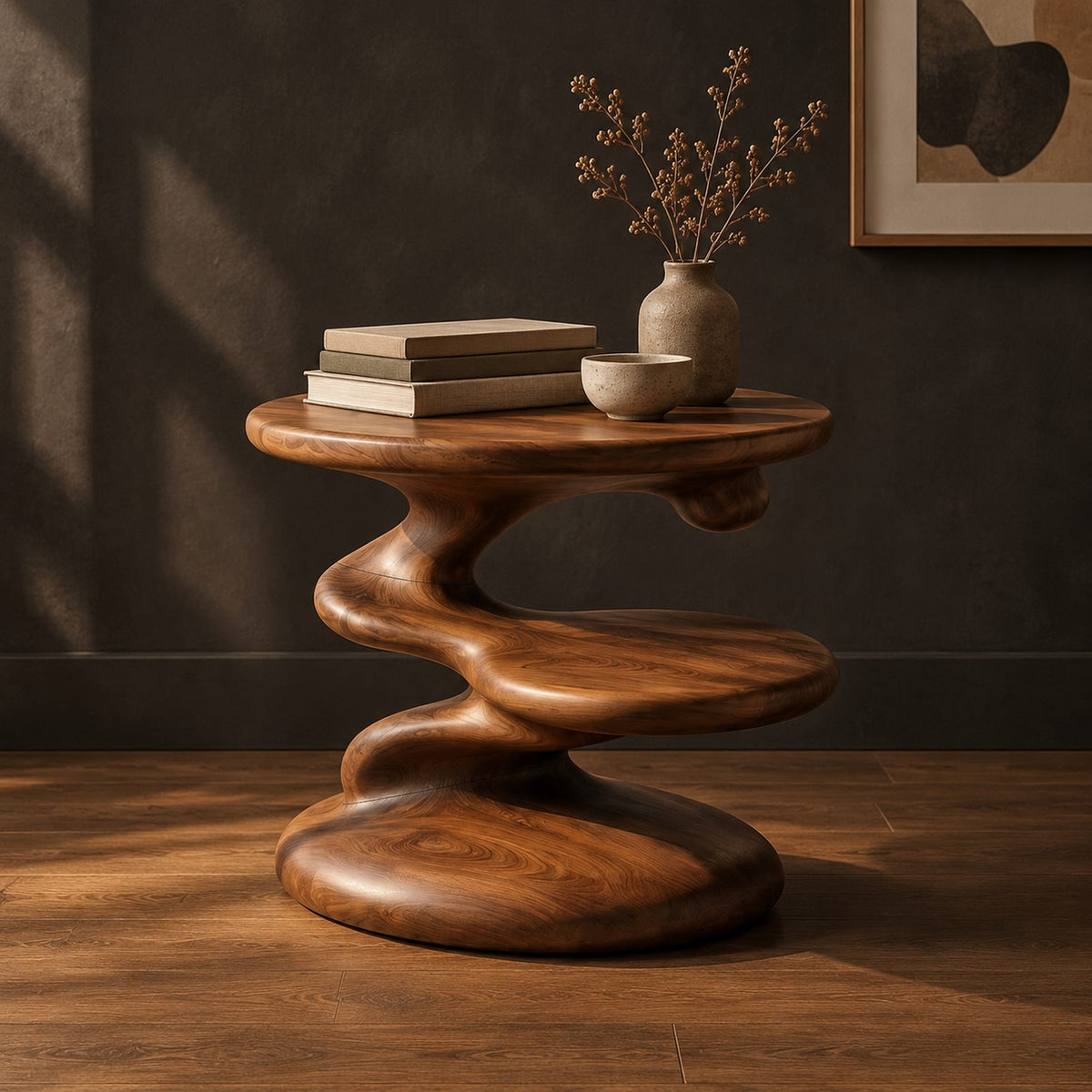Natural wood grain detail