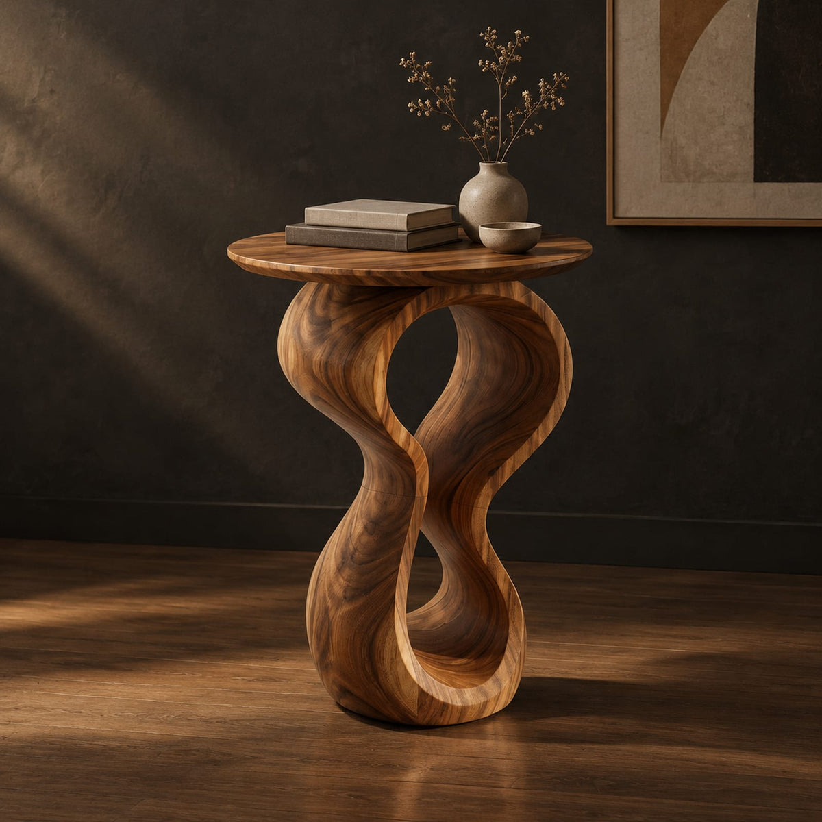 Natural wood grain detail