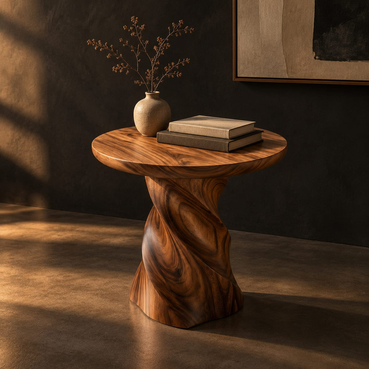 Natural wood grain detail