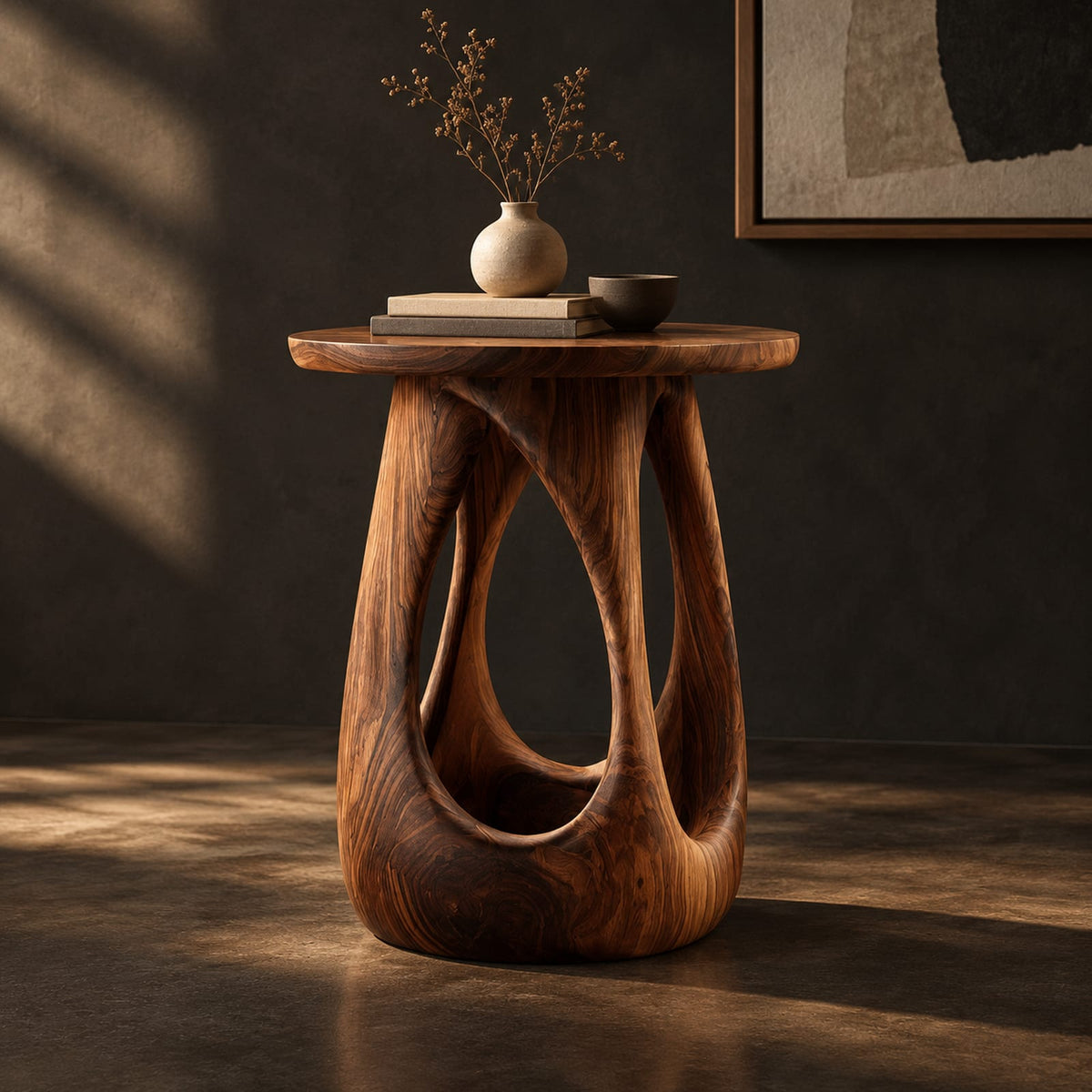 Natural wood grain detail