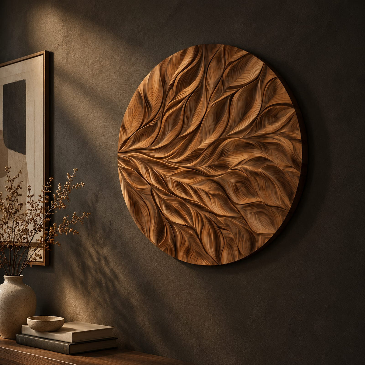 Natural wood grain detail