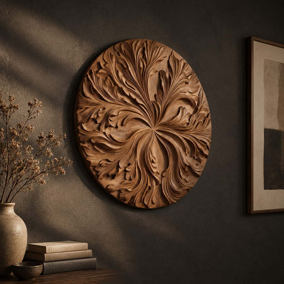 Natural wood grain detail